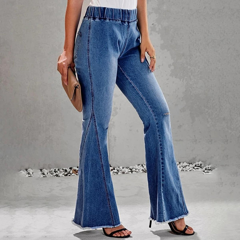 Women&#39;s Premium Denim Jeans With Classic Fit