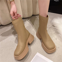 Women&#39;s Premium Leather Boots