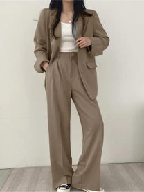Women&#39;s Professional Two-Piece Suit Set