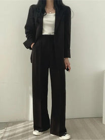 Women&#39;s Professional Two-Piece Suit Set