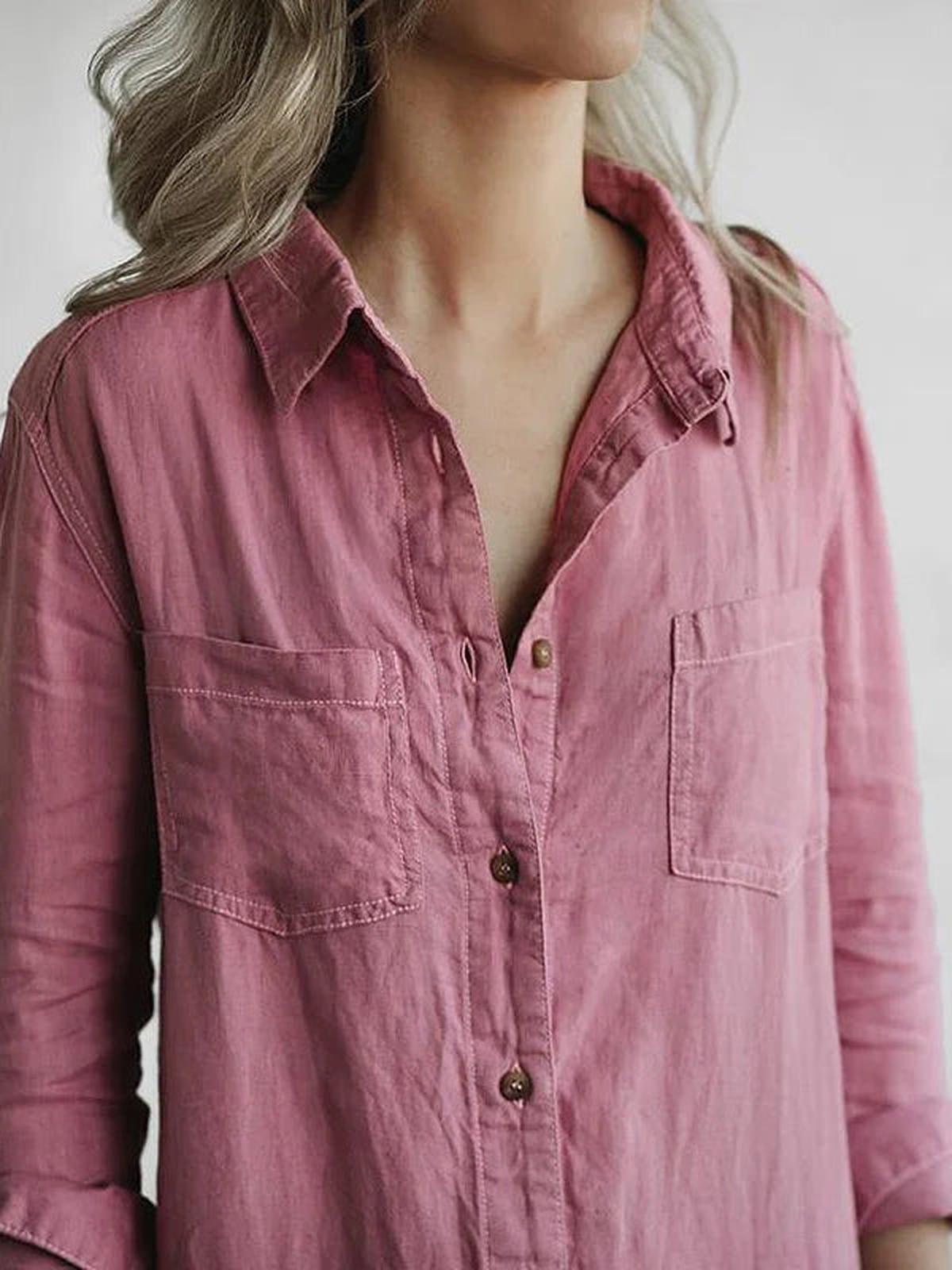 Women&#39;s Relaxed Fit Button Down Jumpsuit