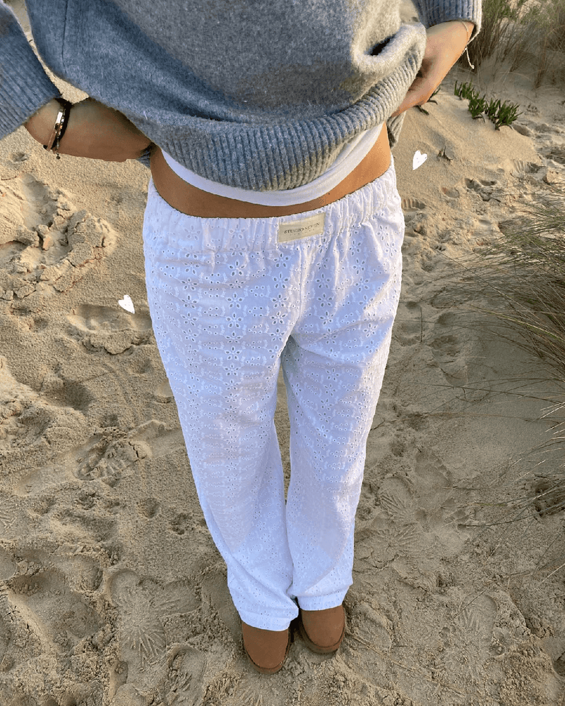 Women&#39;s Relaxed Fit Cotton Blend Lounge Trousers