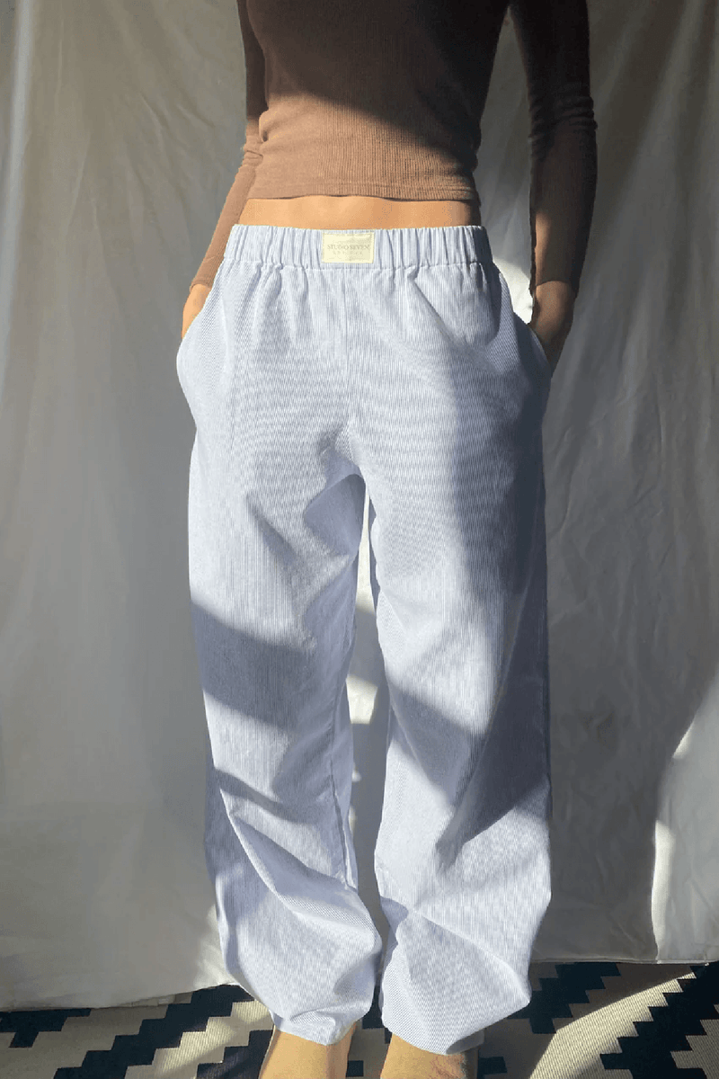 Women&#39;s Relaxed Fit Cotton Blend Lounge Trousers