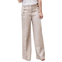 Women&#39;s Relaxed Fit Linen Pants