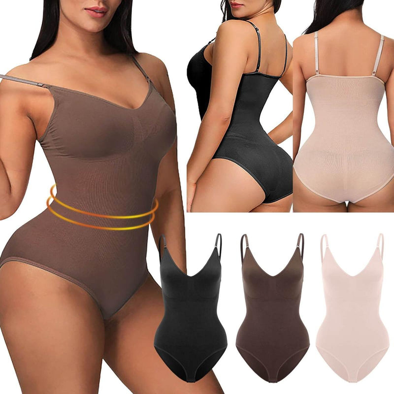 Women&#39;s Seamless Body Shaper With Adjustable Straps