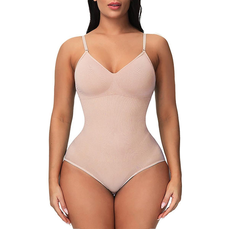 Women&#39;s Seamless Body Shaper With Adjustable Straps