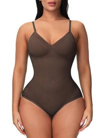 Women&#39;s Seamless Body Shaper With Adjustable Straps