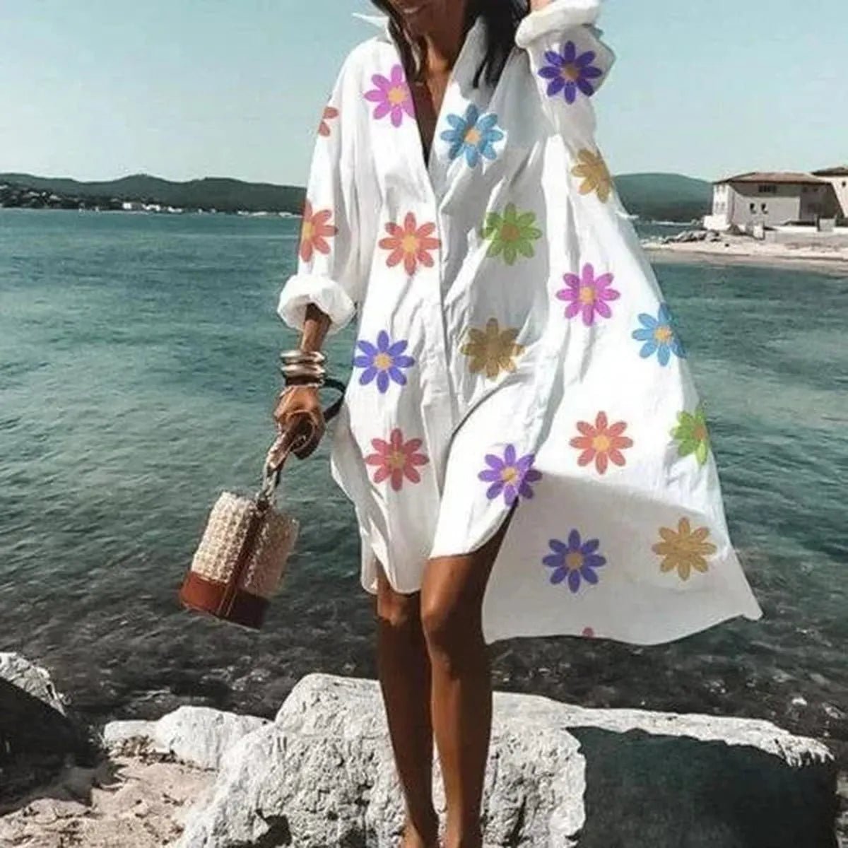 Small white daisy / 5XL