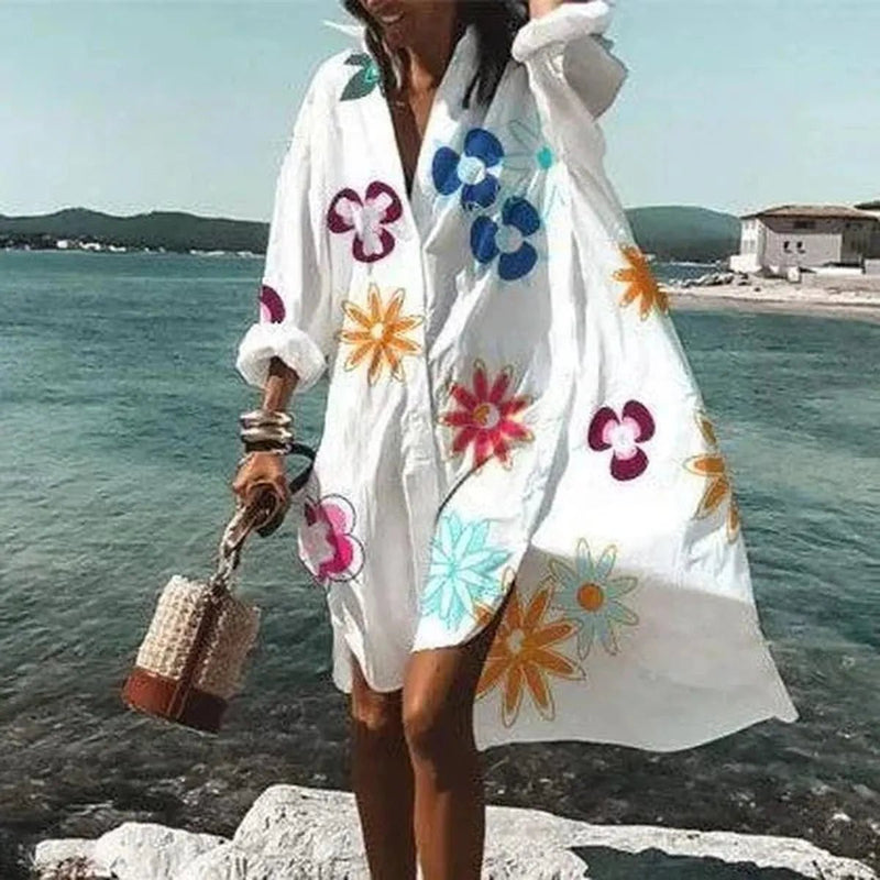 Women&#39;s Short Sleeve Midi Dress