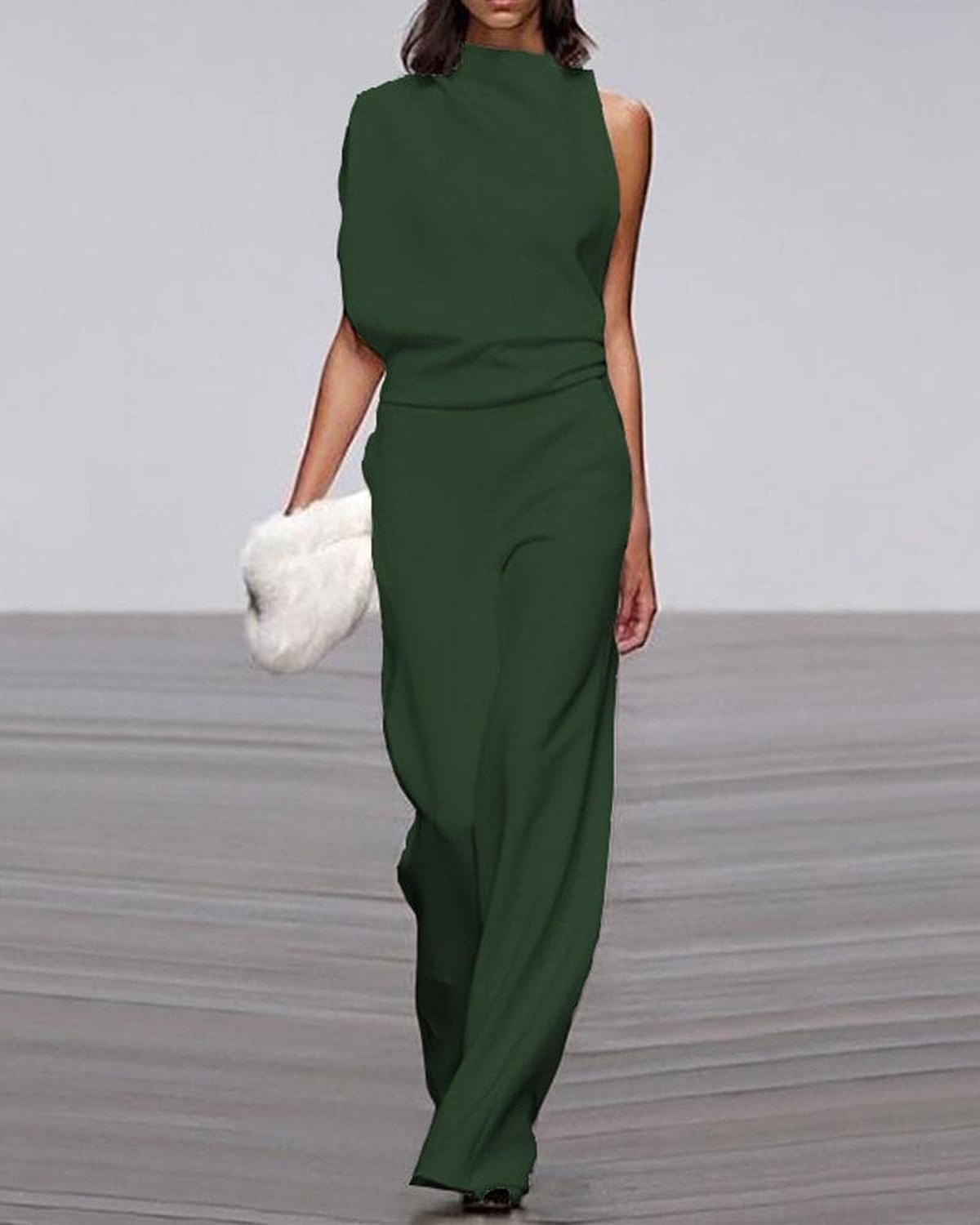 Women&#39;s Sleeveless Formal Jumpsuit