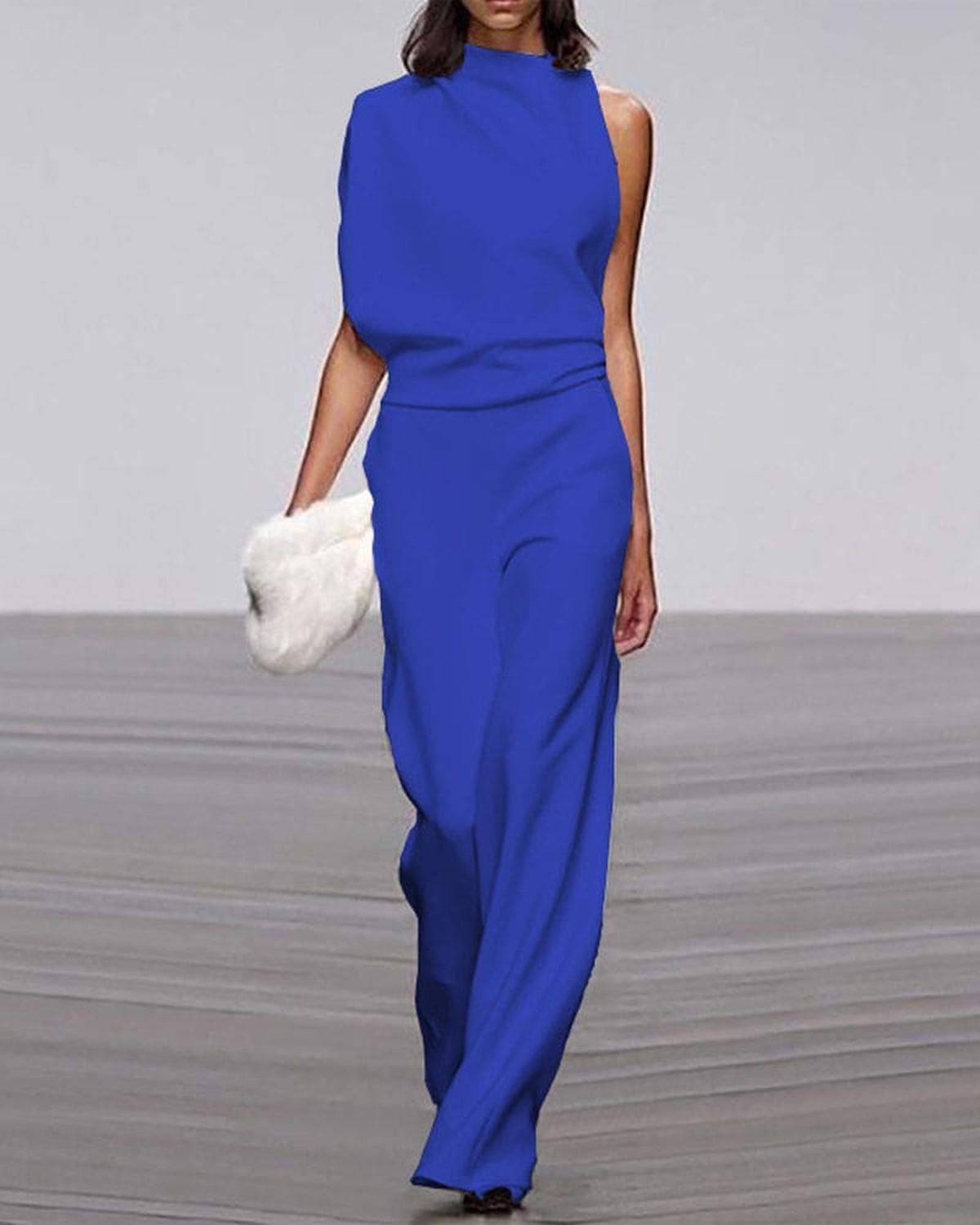 Women&#39;s Sleeveless Formal Jumpsuit