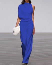 Women&#39;s Sleeveless Formal Jumpsuit