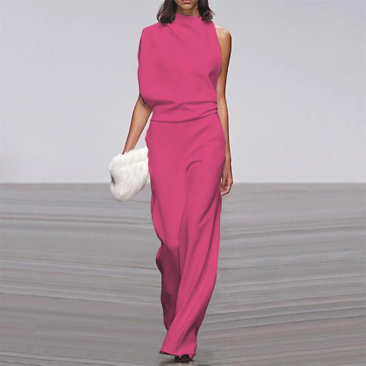 Women&#39;s Sleeveless Formal Jumpsuit
