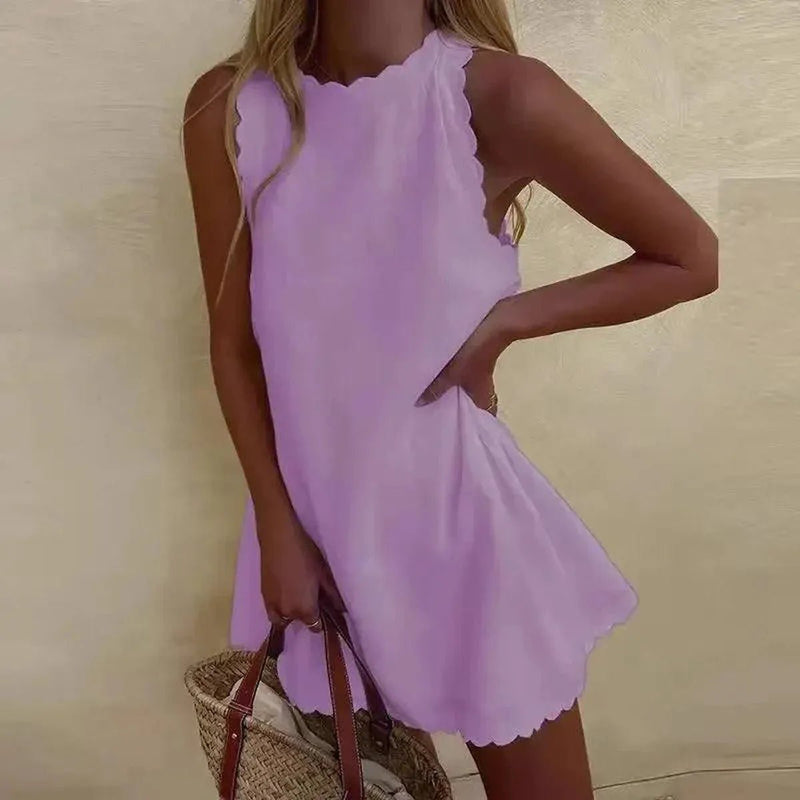 Women&#39;s Sleeveless Lightweight Summer Dress