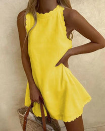 Women&#39;s Sleeveless Lightweight Summer Dress