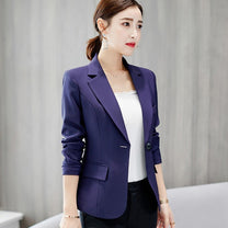 Women&#39;s Slim Fit Long Sleeve Blazer Coat