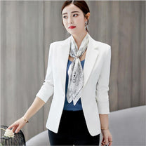 Women&#39;s Slim Fit Long Sleeve Blazer Coat