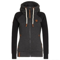 Women&#39;s Slim Fit Zip Hoodie for Comfort and Style