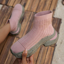 Women&#39;s Sock Boot Sneakers