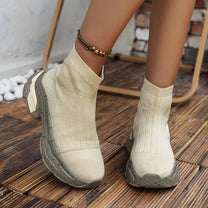 Women&#39;s Sock Boot Sneakers