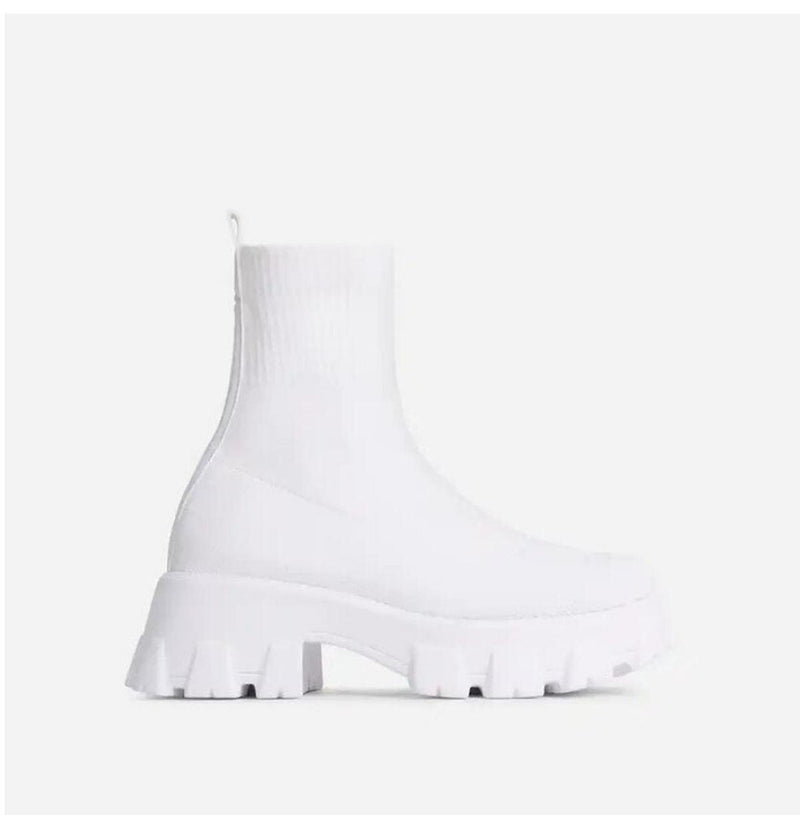 Women&#39;s Sock Boots With Slim Silhouette