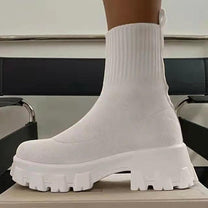 Women&#39;s Sock Sneakers With Breathable Fabric And Non-Slip Sole
