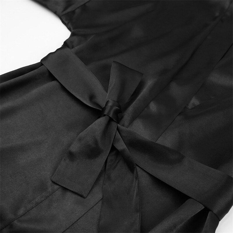 Women&#39;s Soft Bathrobe With Belt And Pockets