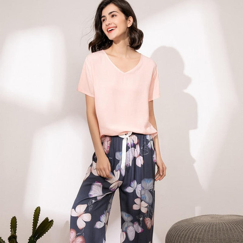 Women&#39;s Soft Breathable Pajama Set