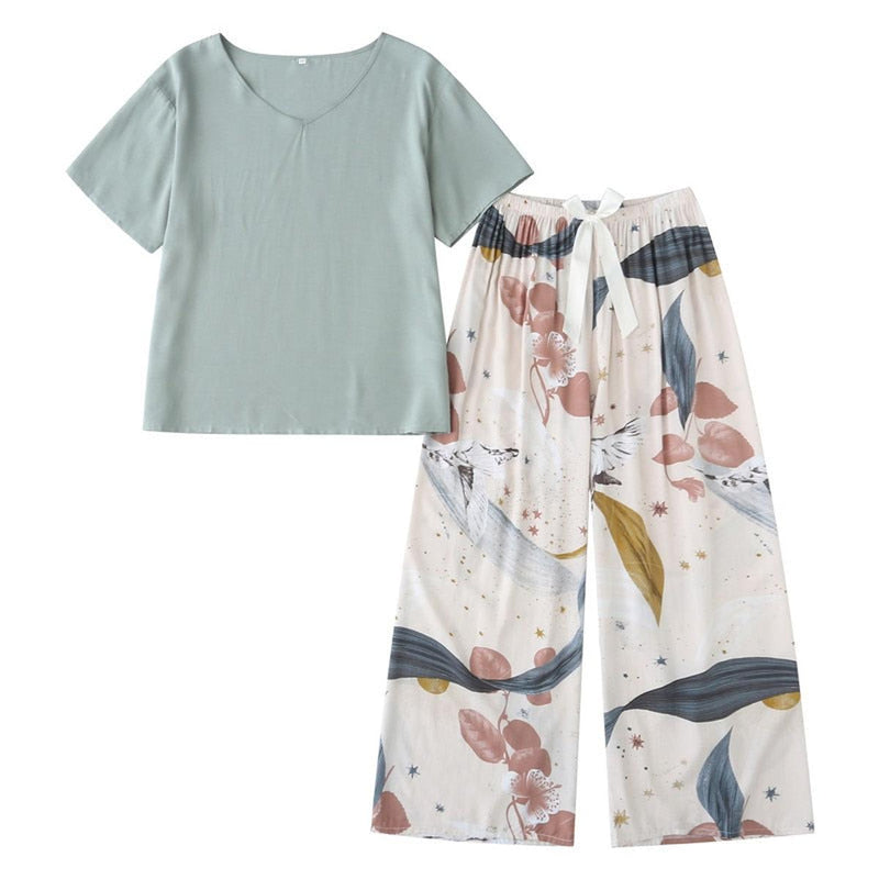 Women&#39;s Soft Breathable Pajama Set
