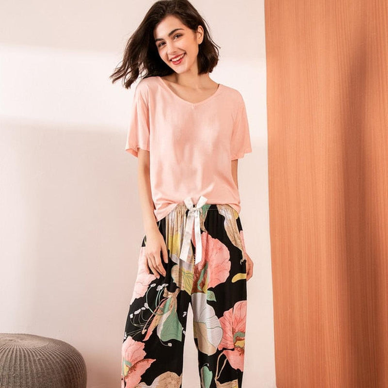 Women&#39;s Soft Breathable Pajama Set