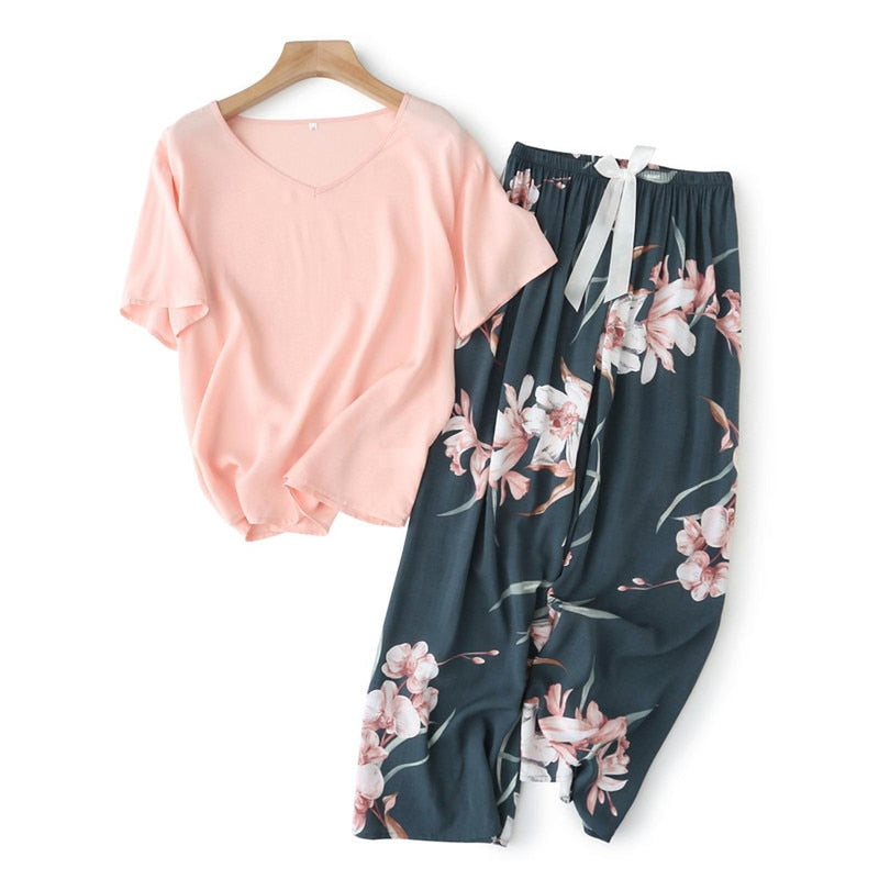 Women&#39;s Soft Breathable Pajama Set