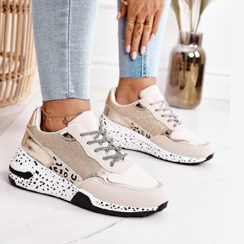 Women&#39;s Sporty Casual Sneakers With Cushioning
