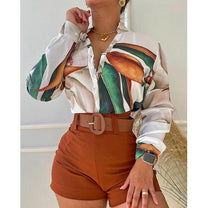 Women&#39;s Spring Blouse With Elegant Design