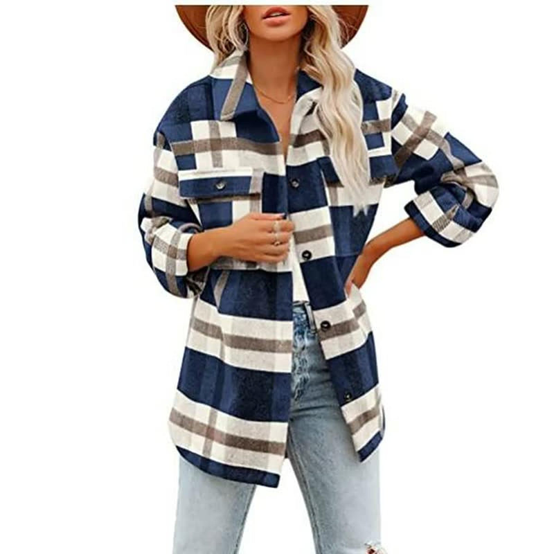Women&#39;s Spring Blouse With Unique Design