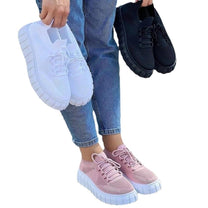 Women&#39;s Stretch Fabric Shoes - Breathable, Lightweight, Elastic Fit