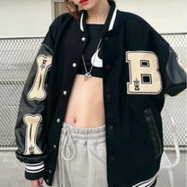 Women&#39;s Stylish Bomber Jacket With Zipper And Pockets