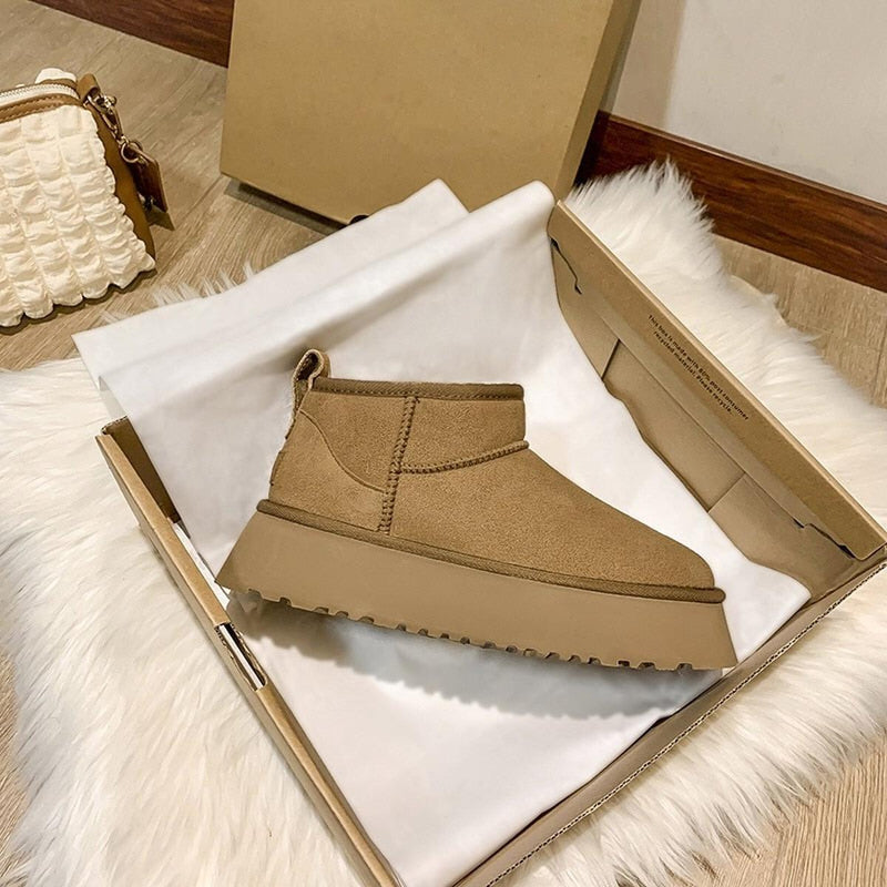 Women&#39;s Stylish Comfortable Leather Boots