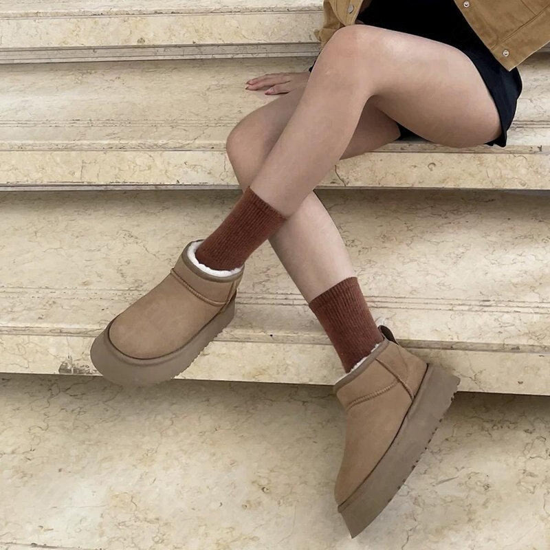 Women&#39;s Stylish Comfortable Leather Boots