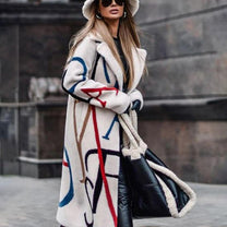 Women&#39;s Stylish Warm Jacket With Pockets