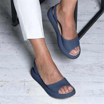 Women&#39;s Summer Footbed Sandals With Elastic Strap