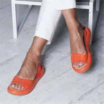 Women&#39;s Summer Footbed Sandals With Elastic Strap
