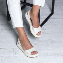 Women&#39;s Summer Footbed Sandals With Elastic Strap