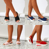 Women&#39;s Summer Zipper Sandals