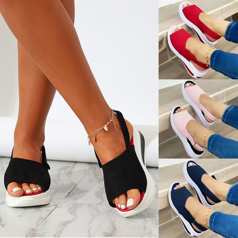 Women&#39;s Summer Zipper Sandals
