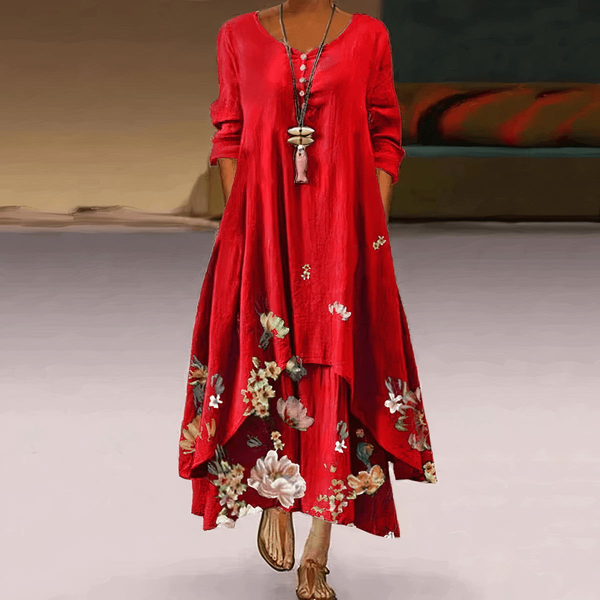 Women&#39;s Sustainable A-Line All-Season Dress