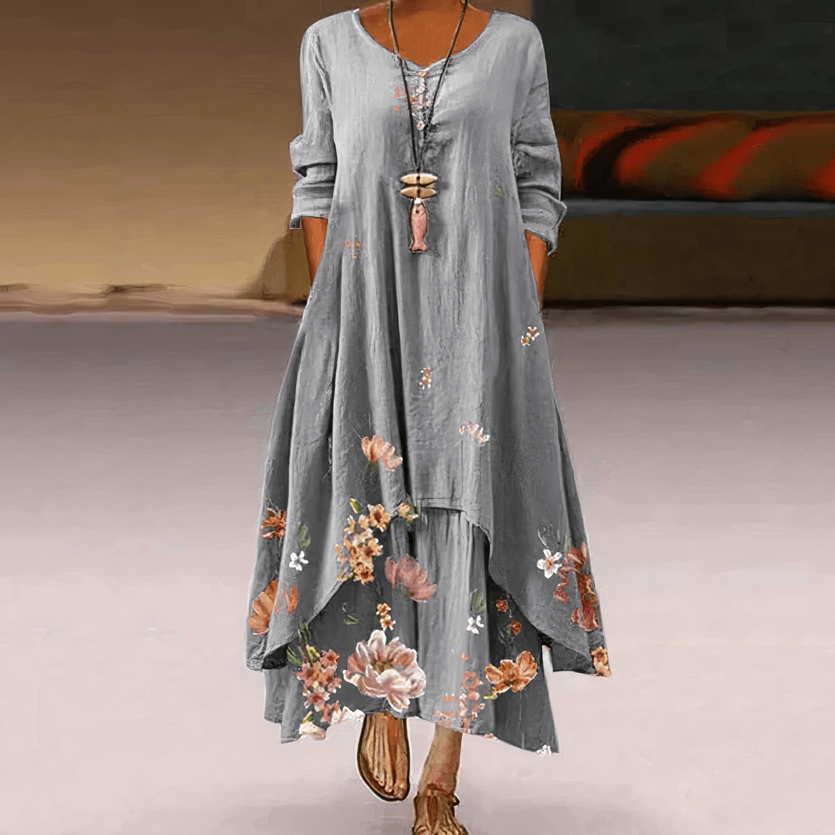 Women&#39;s Sustainable A-Line All-Season Dress