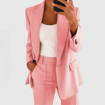 Women&#39;s Tailored Blazer And Pants Set