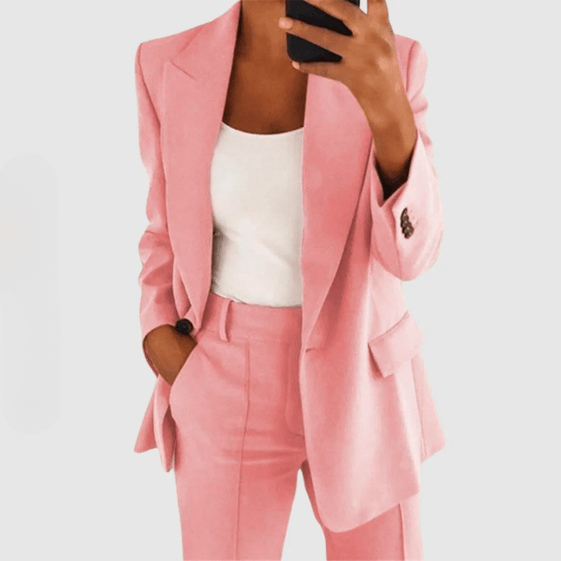 Women&#39;s Tailored Blazer And Pants Set