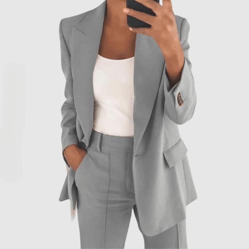 Women&#39;s Tailored Blazer And Pants Set