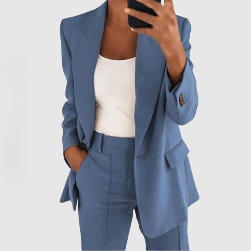 Women&#39;s Tailored Blazer And Pants Set
